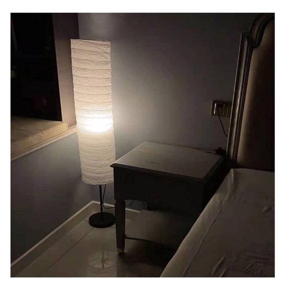 FERCAISH Paper Floor Lamp Shade - Picture 7 of 7